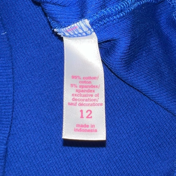 justice / red blue and pink basic tank tops bundle of 3 size 12 girls - Picture 7 of 10